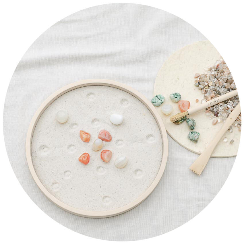 Mandalagarten DIY-Set – Starte deine Sinnesreise: Kreativ sein, spielen und mit nachhaltigen Elementen eigene Wege entdecken.